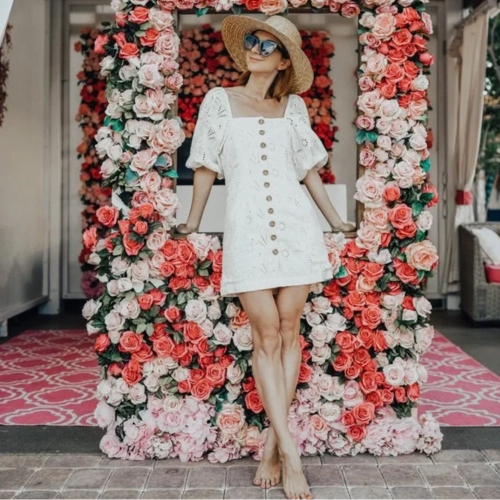 Free People Daniella Crochet Eyelet Dress